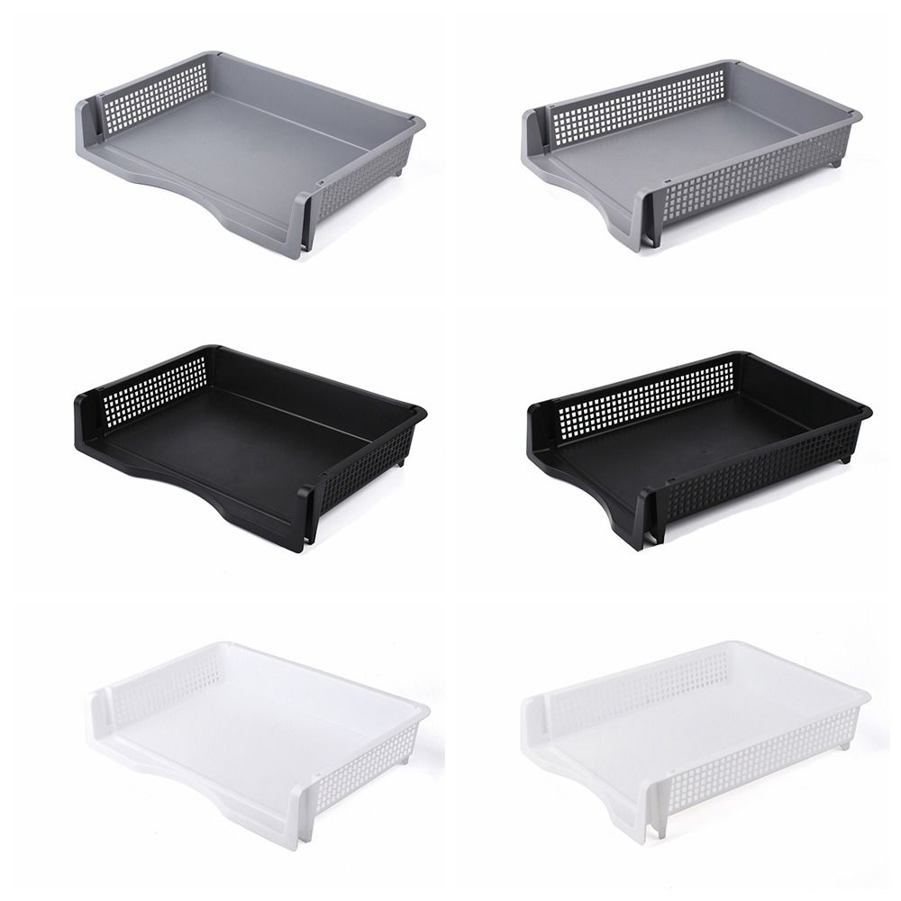 Desktop Filing Tray - Organizador de escritorio apilable, estante de