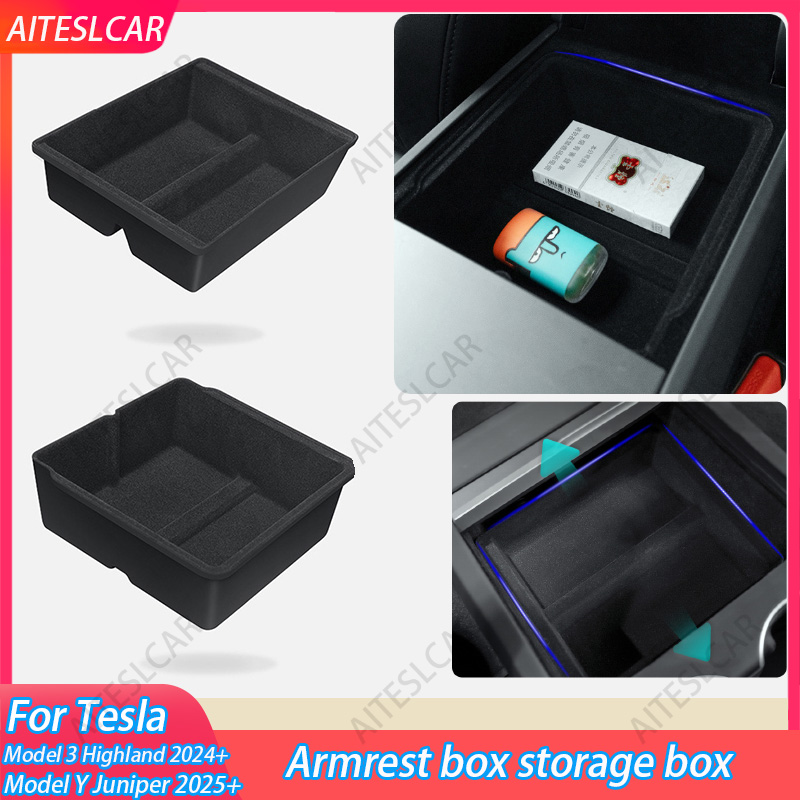 Drawer Organizer Tray - Caja de Almacenamiento Central para Tesla