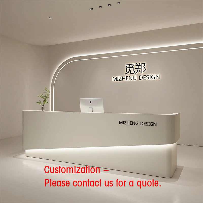 Reception Desk Counter - Mostrador de Recepción Moderno y Sencillo
