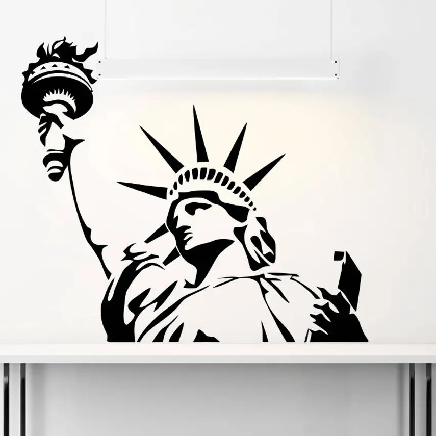 Office Furniture In Usa - Pegatina de pared de la Estatua