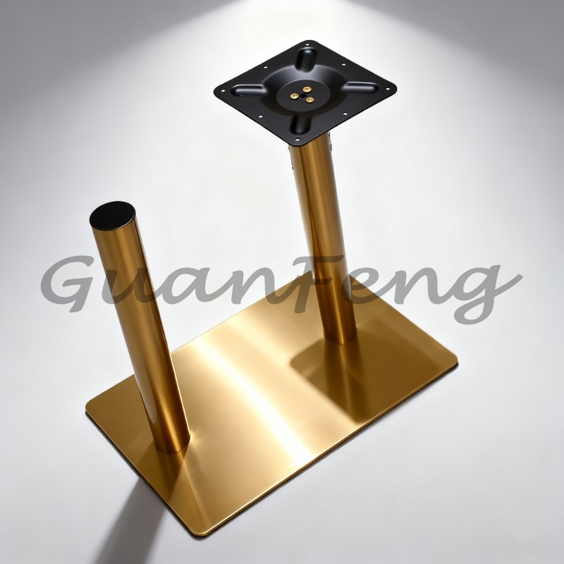 Office Furniture Luxury - Bases de Mesa de Acero Inoxidable
