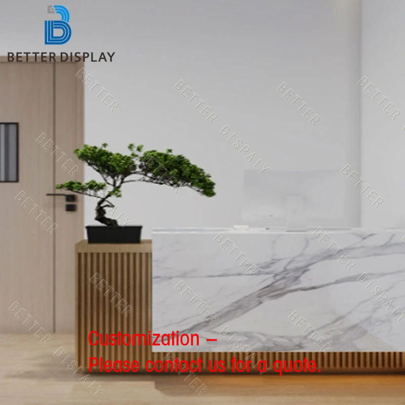 Reception Desk Counter - Mostrador de Caja Personalizado para Boutique
