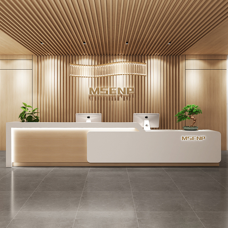 Reception Desk Counter - Contadores de caja modernos de alta