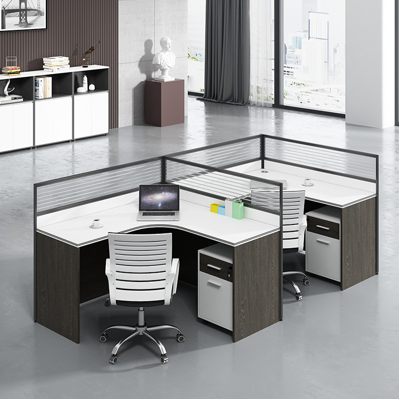 Office Furniture Now - Estación de trabajo con pantalla, escritorio