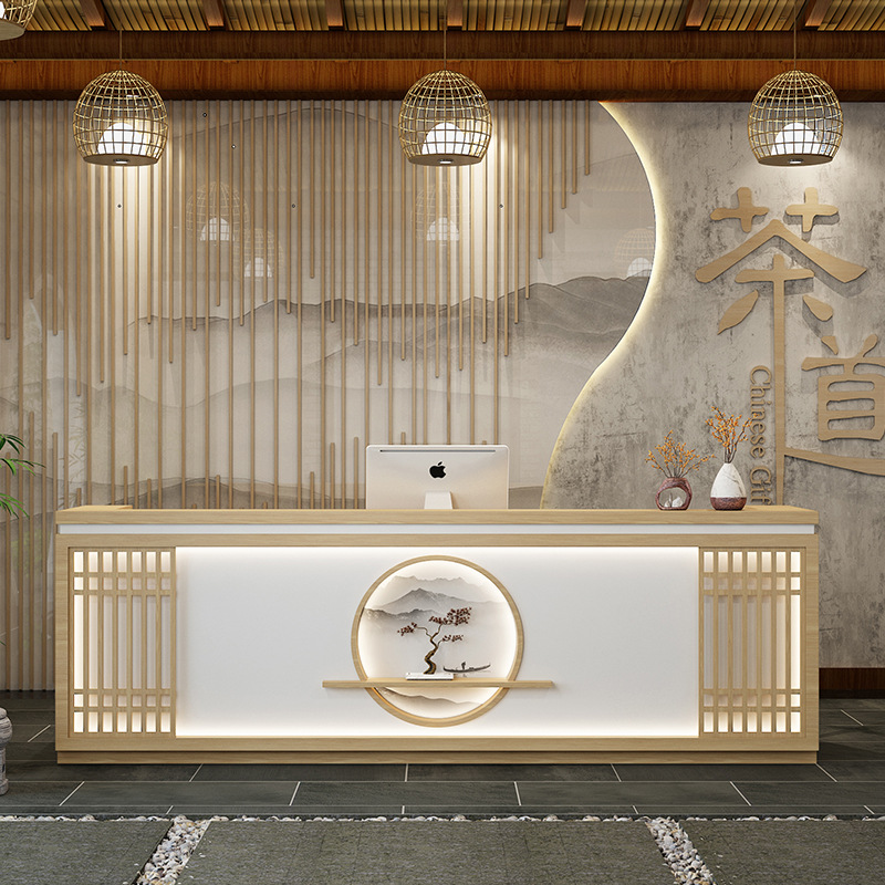 Reception Desk Counter - Contadores de carcasa para salón de
