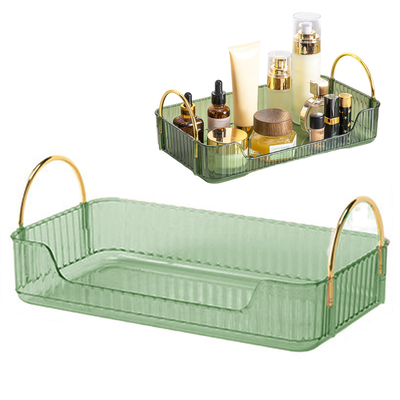 Organizador de baño de lujo, e - Drawer Organizer Tray reseña y precio
