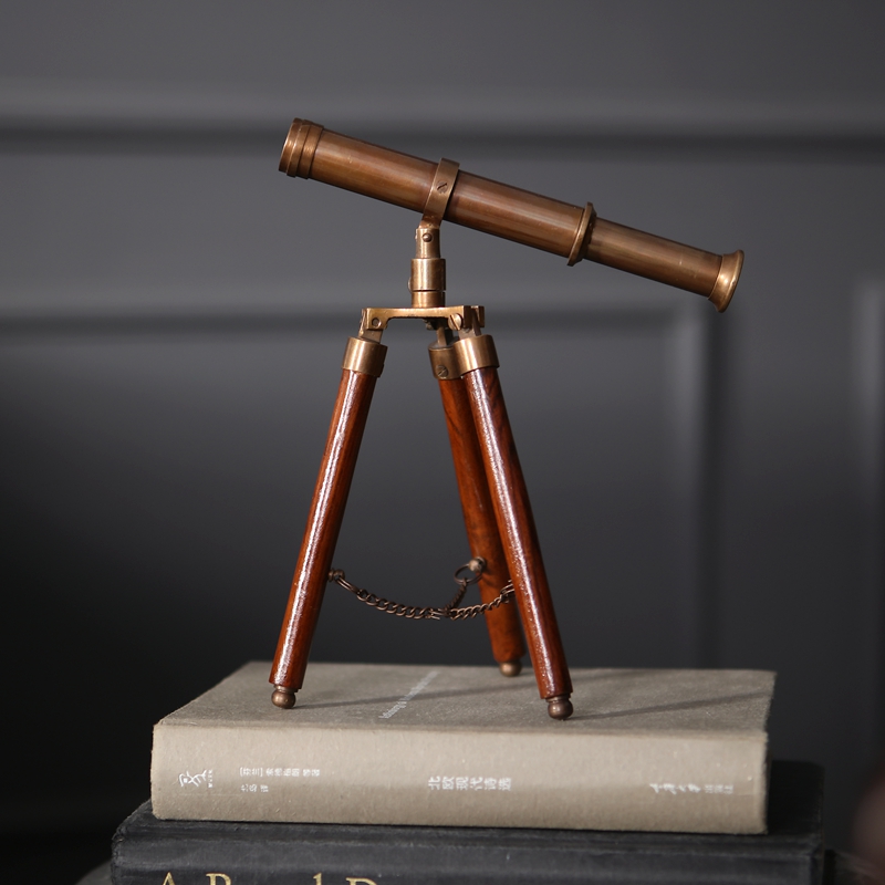 Telescopio Retro de latón tall - Office Furniture At Home reseña y precio