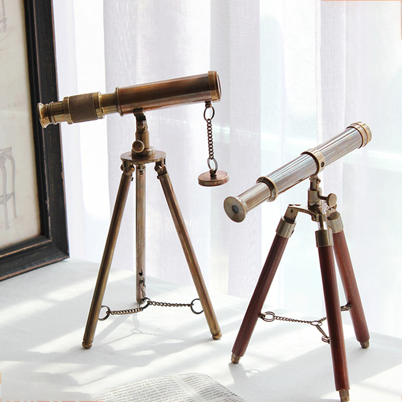 Telescopio Retro de latón tall - Office Furniture At Home reseña y precio