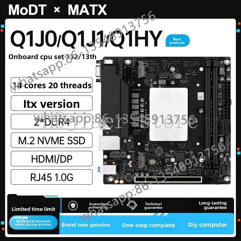Placa-mãe Q1HY/Q1J0 com kit CP - Office Furniture Com reseña y precio