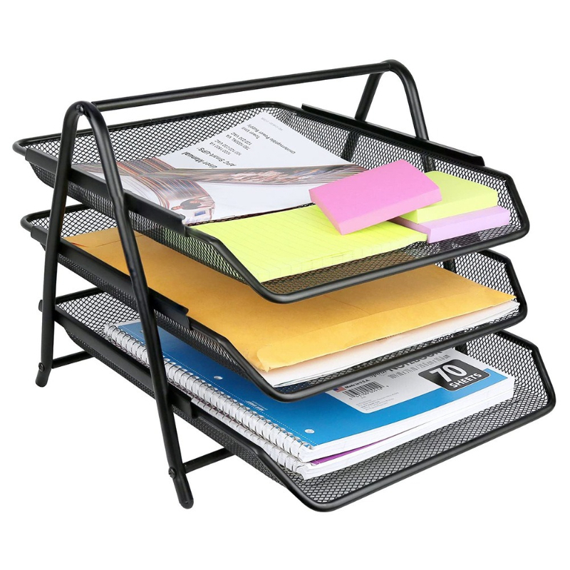 Organizador de Archivos Metáli - Desktop Filing Tray reseña y precio