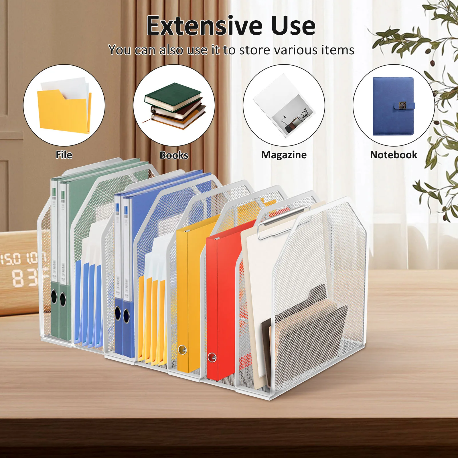 Estante Metálico para Archivos - Desktop Filing Tray reseña y precio
