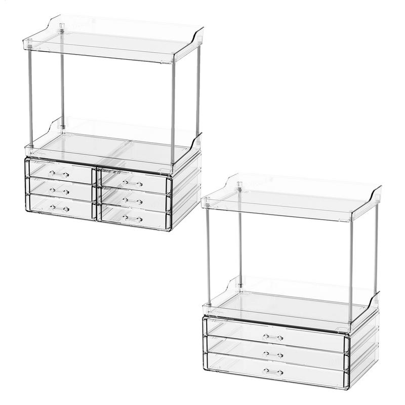 Organizador de maquillaje, ban - Drawer Organizer Tray reseña y precio