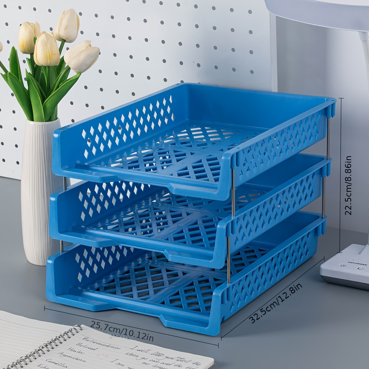 Estante de archivos en capas a - Desktop Filing Tray reseña y precio
