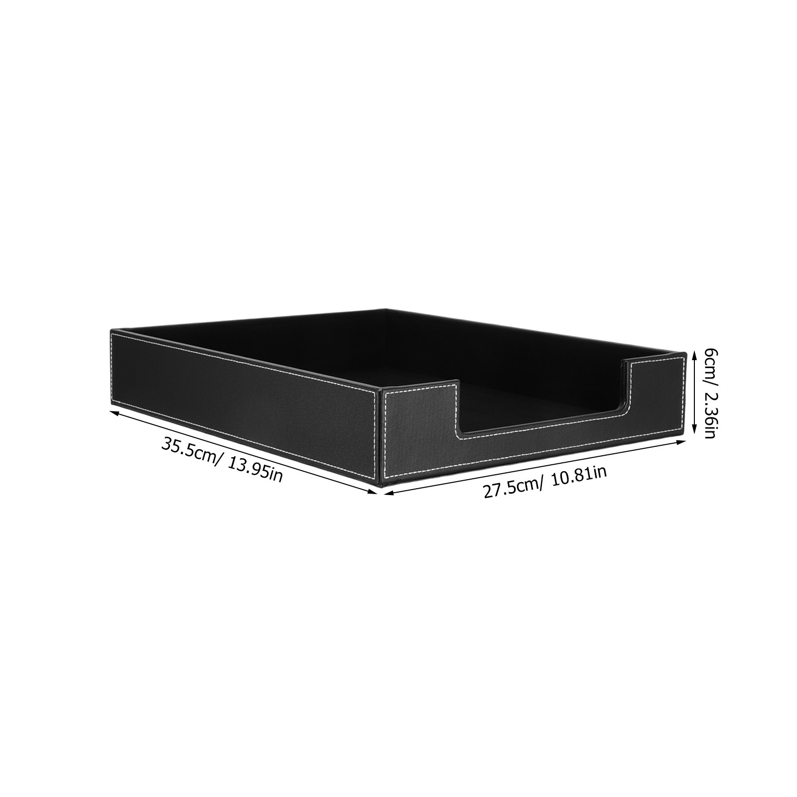Bandeja de escritorio negra de - Desktop Filing Tray reseña y precio