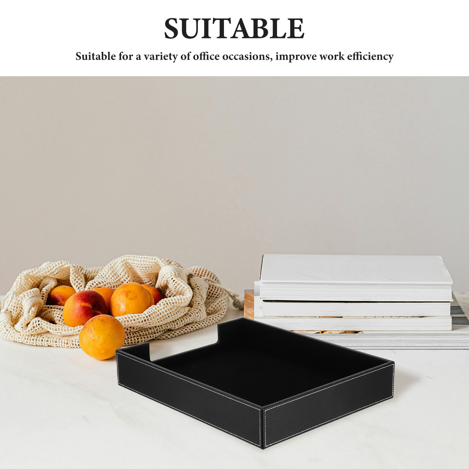 Bandeja de escritorio negra de - Desktop Filing Tray reseña y precio