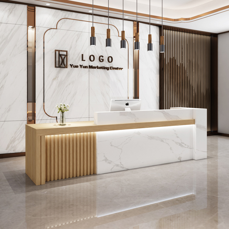 Mostradores de carcasa para re - Reception Desk Counter reseña y precio