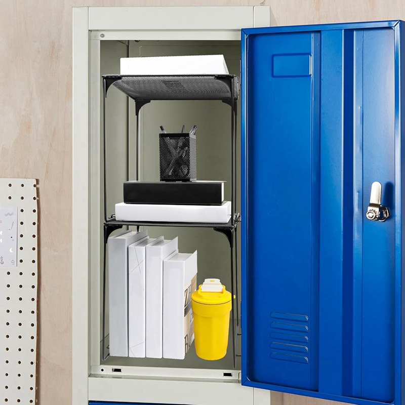 Estante organizador de taquill - Locker Storage Metal reseña y precio