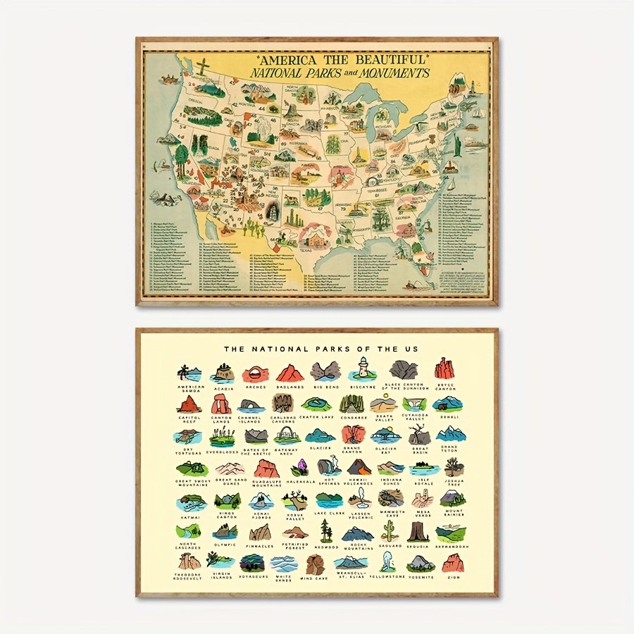 Mapa de parques y monumentos n - Office Furniture In Usa reseña y precio